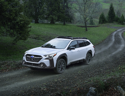 Японская компания Subaru представила в Нью-Йорке обновлённый Outback 2023 года