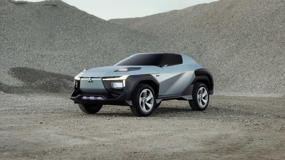 Концепт Mitsubishi Moonstone представлен как электрический внедорожник, разработанный студентами