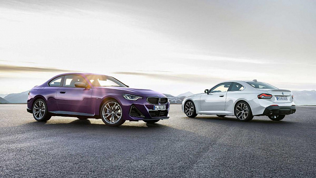 BMW представила новые опции для купе 2- и 4-Series 2022 модельного года 