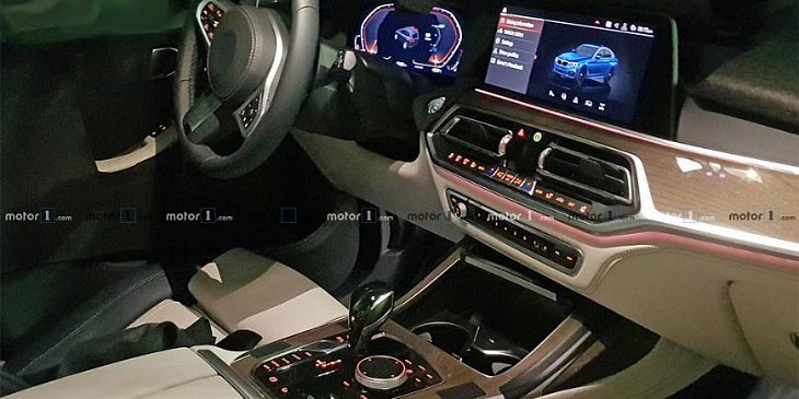 Появились снимки интерьера кроссовера BMW X7