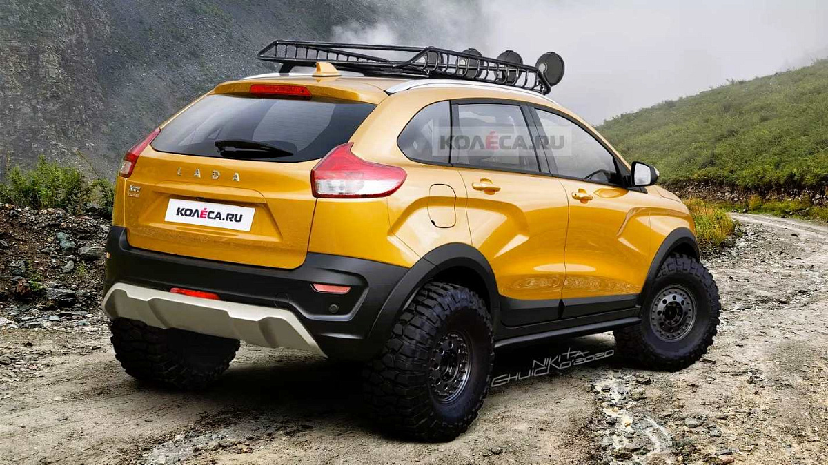 Новый внедорожник LADA XRAY TARZAN 2023-2024 года представлен на первых фотоизображениях