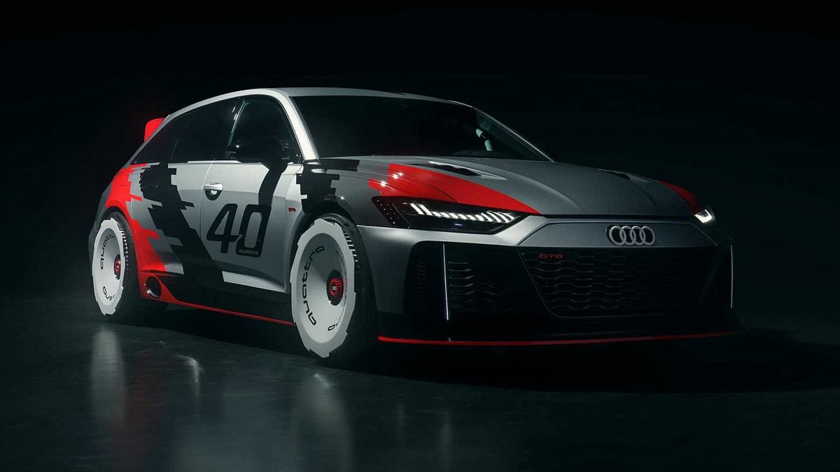 «Заряженный» универсал Audi RS6 стал прототипом в ретро-стиле
