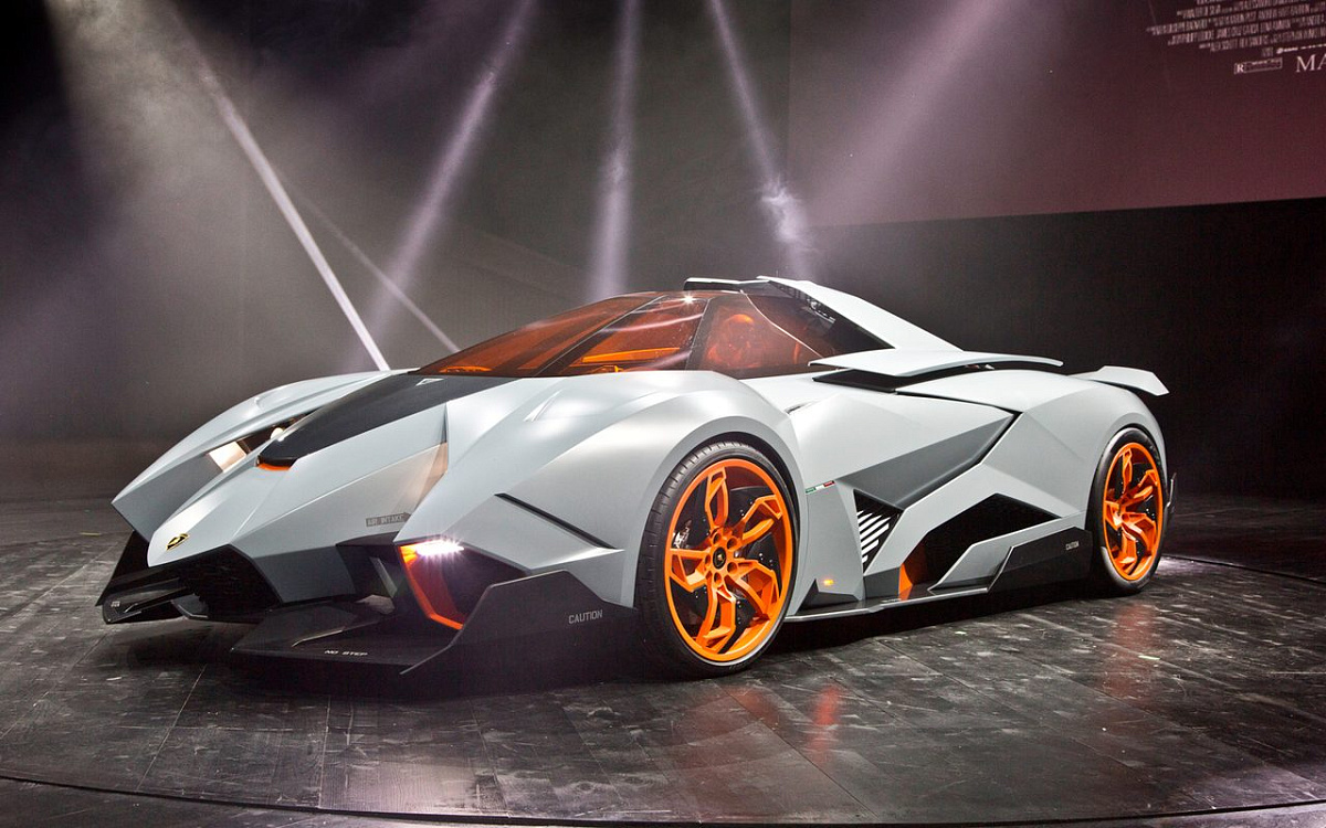 Lamborghini Egoista - подарок к 50-летию бренда