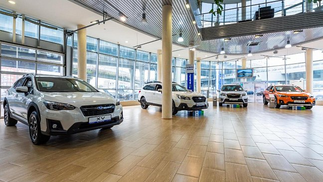 В России выросли продажи новых автомобилей Subaru