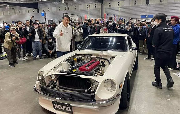 Гоночное подразделение Nissan создало новый двигатель для спорткара Fairlady Z 70-ых годов