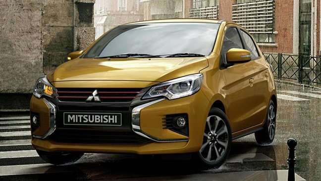 В Сети показали новый Mitsubishi Mirage с дизайном под Outlander