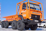 АЗ «Урал» презентовал новый спортивный грузовик на льду Амура