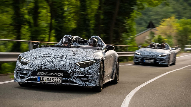 Mercedes-AMG начинает испытания нового спортивного кабриолета PureSpeed 