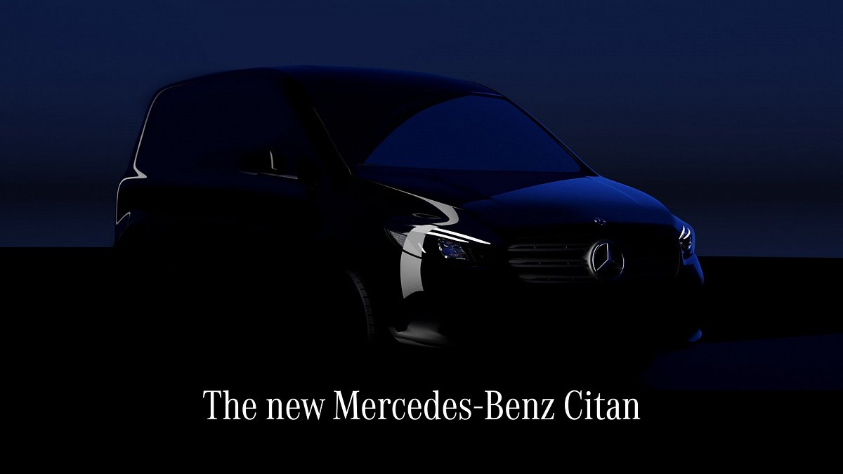 Mercedes Citan 2022 года представили в преддверии дебюта 25 августа