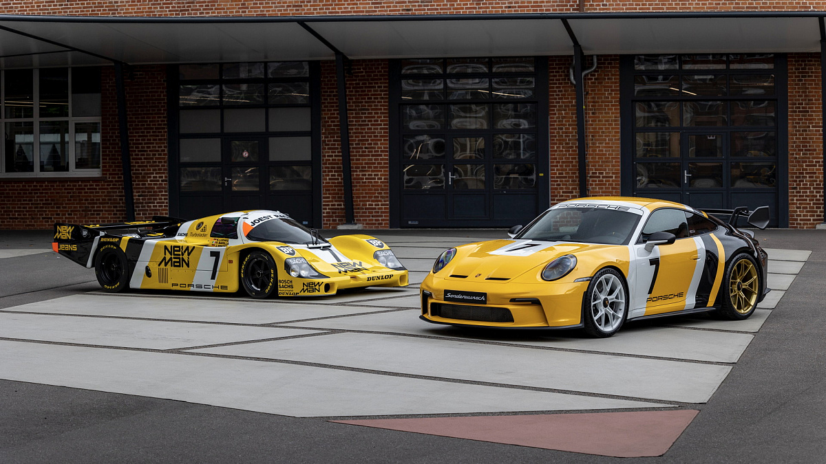 Бренд Porsche создал эксклюзивный 911 GT3 на основе Porsche 956