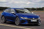 "Заряженные" VW Arteon Shooting Brake R и Golf R замечены на тестах