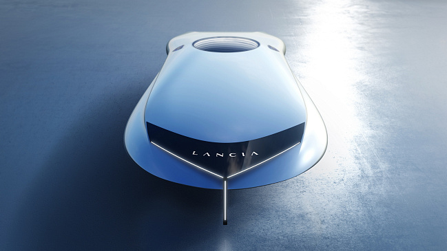 Компания Lancia представила новый логотип и язык дизайна своих электромобилей