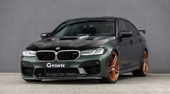 Компания G-Power представила 888-сильный спортивный седан BMW M5 CS