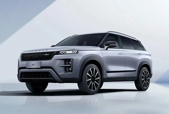Chery оформила кроссовер Jaecoo J7 в стиле Range Rover Evoque