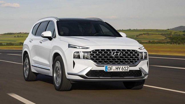 Обновленный Hyundai Santa Fe получит гибридную силовую установку