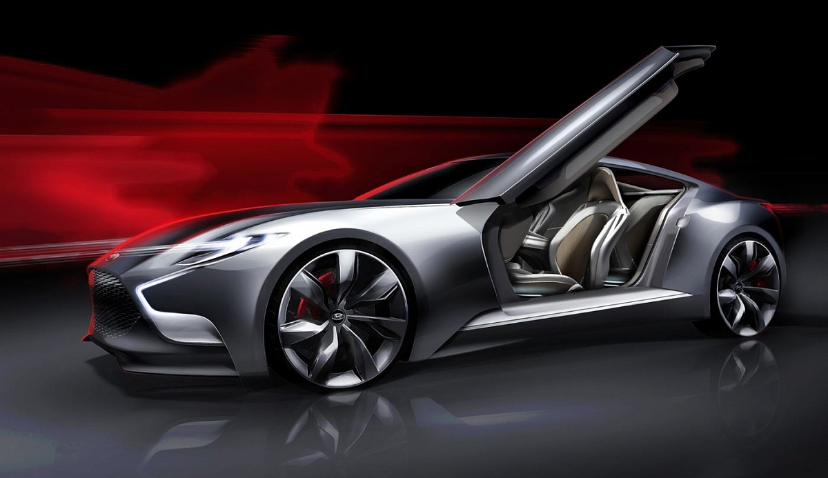 Hyundai представит спорткар HND-9 Concept на следующей неделе Hyundai представит спорткар HND-9 Concept на следующей неделе