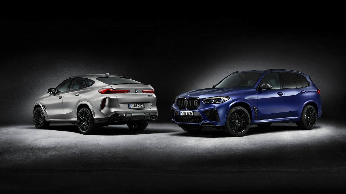 Представили BMW X5 M и X6 M Competition в версии First Edition