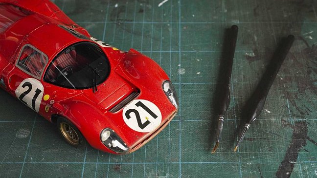 Представлена моделька легендарного Ferrari 330 P4 