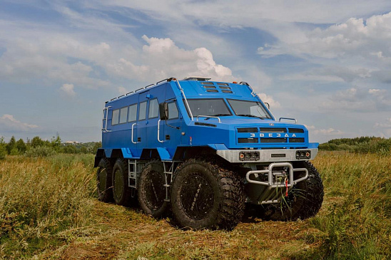  -60°C и Волга по колено: русский вездеход "Звезда" покоряет невозможное