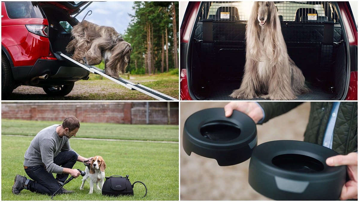 Land Rover оснастит свои внедорожники душем для собак