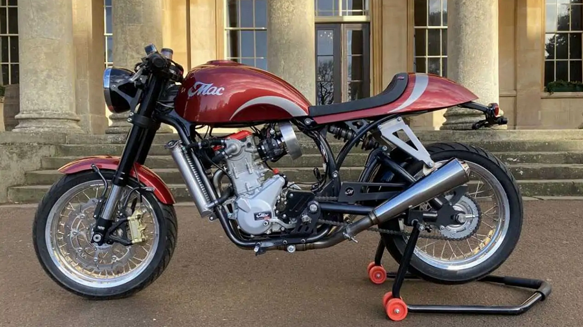Британский стартап Mac Motorcycles представил мотоцикл Ruby в стиле ретро