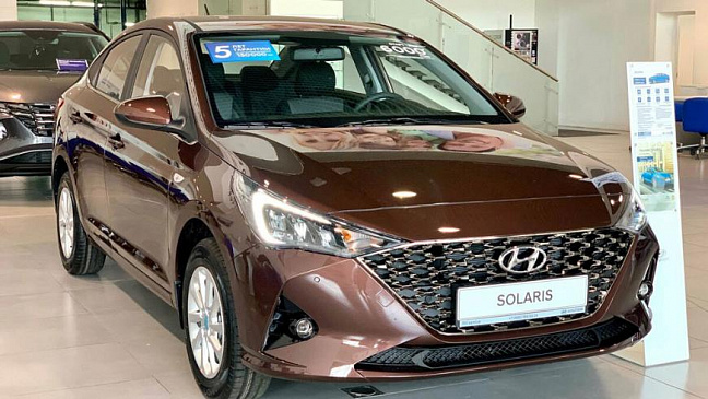 Продажи новых автомобилей Hyundai сократились на 15% в октябре 2021 года