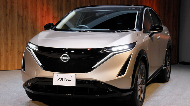 Начались продажи электрического кроссовера Nissan Ariya в базовой модификации