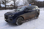 В РФ сфотографировали новый гибридный кроссовер Chery Tiggo 8 Pro с тремя двигателями