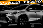 Компания Lexus покажет сегодня кроссовер RX 2023 модельного года