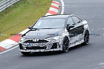 Компания Audi тестирует обновленные версии быстрых седанов Audi S3 и RS3 