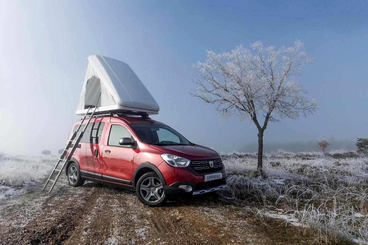 Испанская фирма Camperiz превратила Dacia Dokker в бюджетный автодом Испанская фирма Camperiz превратила Dacia Dokker в бюджетный автодом