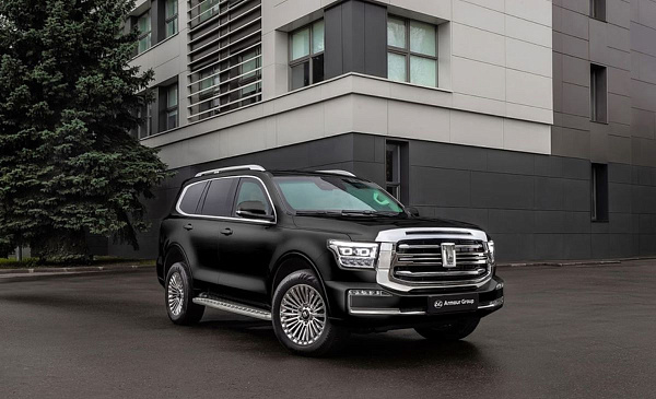 Российская фирма превратила рамный Tank 500 в броневик