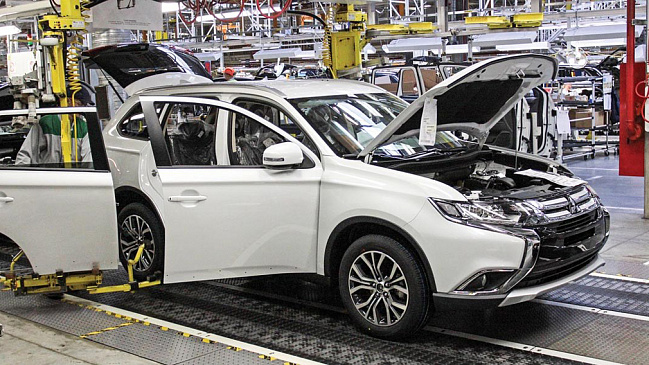 Mitsubishi остановила производство в Калуге из-за нехватки комплектующих в апреле 2022 года