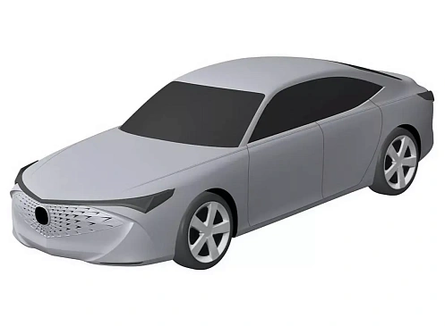 Внешность нового седана Acura TLX раскрыта на патентных фотографиях