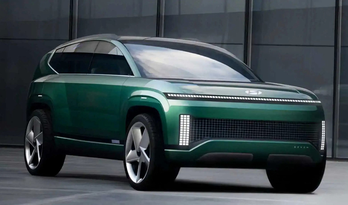 Новый трехрядный электромобиль от Hyundai выйдет в 2025 году