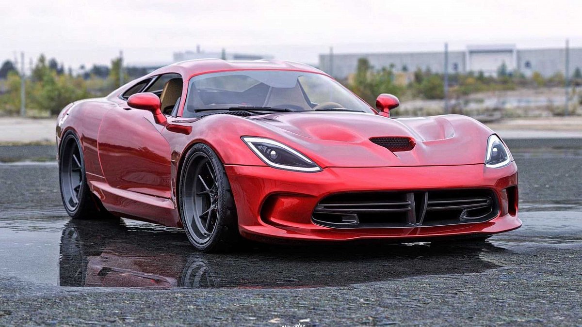 В сети продемонстрировали среднемоторный Dodge Viper