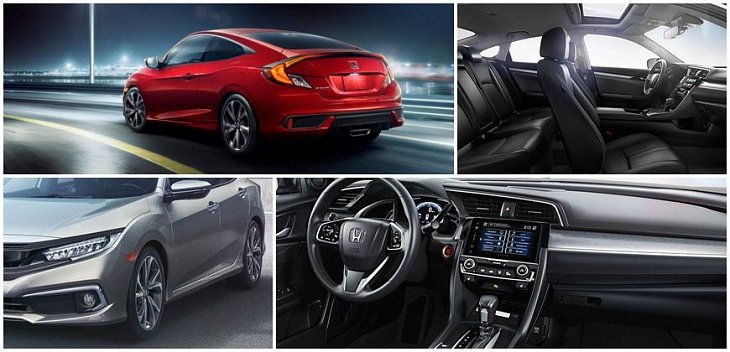 Honda Civic 2019 года получит новые: дизайн, комплектацию и штатное оборудование
