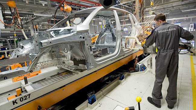 В Калуге предприятие Volkswagen приостановит выпуск иномарок