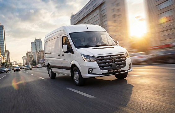 В России представили обновленный фургон Foton Toano Pro