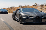 Bugatti за 662 миллиона рублей испытали 45-градусной жарой в пустыне