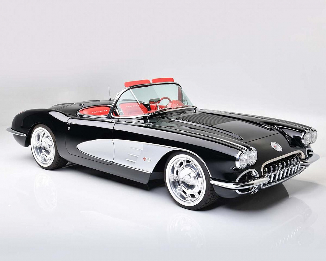 Продаётся потрясающий Corvette Restomod 1958 года на шасси C7 с двигателем LT1 V8 