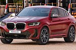 Обнародованы первые изображения обновлённого кроссовера BMW X4