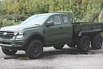 Ателье Ricardo представило шестиколесную версию пикапа Ford Ranger 