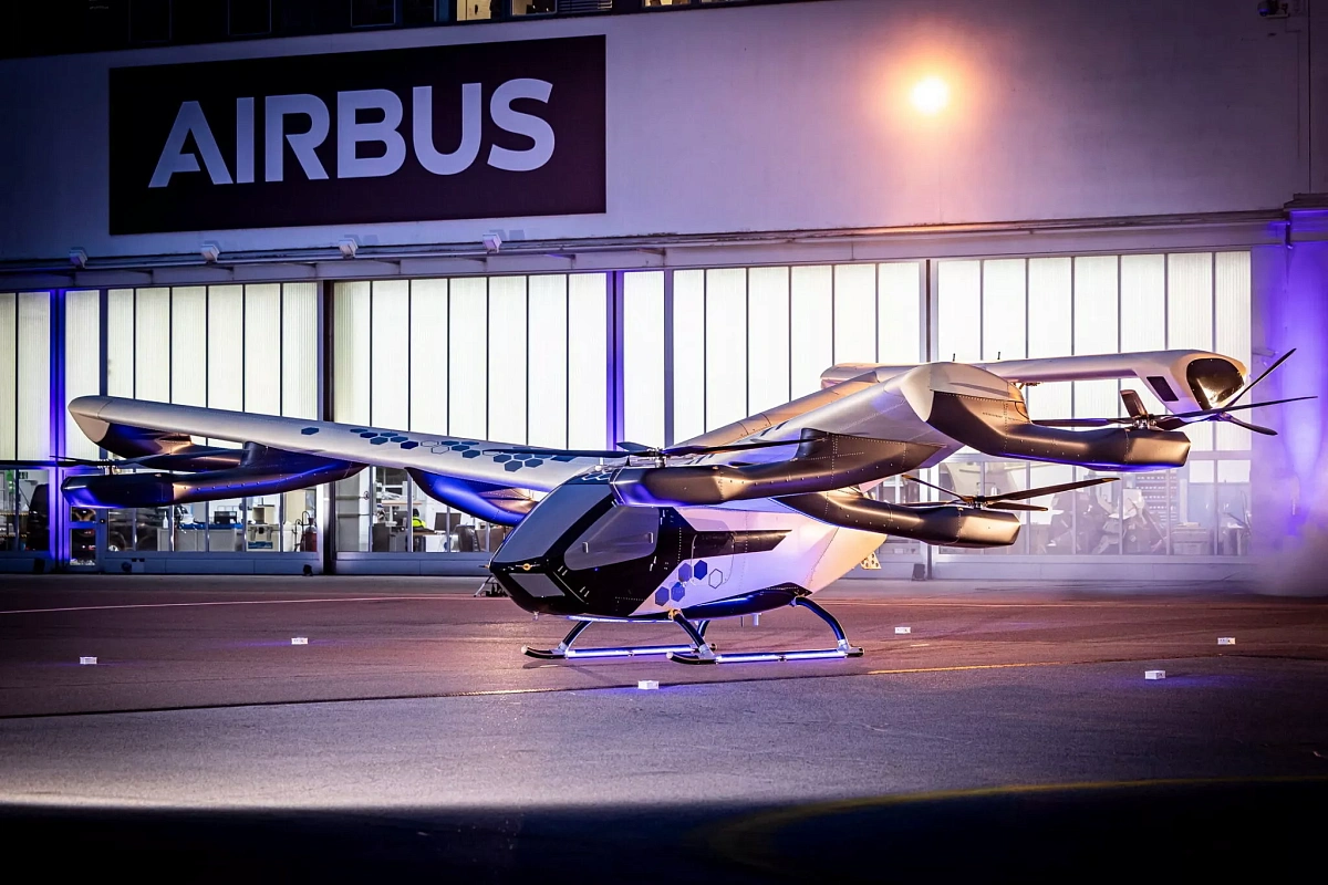 В Японии наладили производство летающих электромобилей Airbus eVTOL