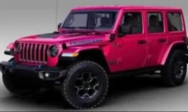 Внедорожник Jeep Wrangler предложат за доплату покрасить в ярко-розовый цвет Tuscadero