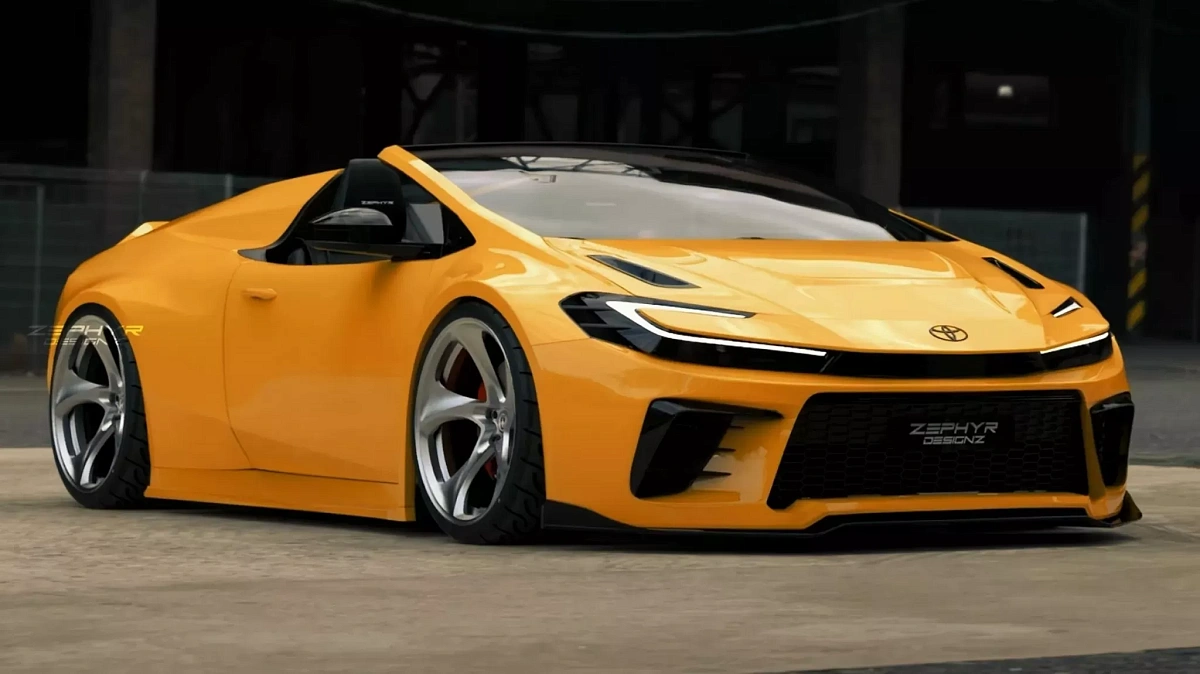 Prius-суперкар: как скромный гибрид стал дерзким родстером Zephyr Designz