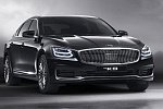 Обновленный седан KIA K900 впервые заметили на тестах 