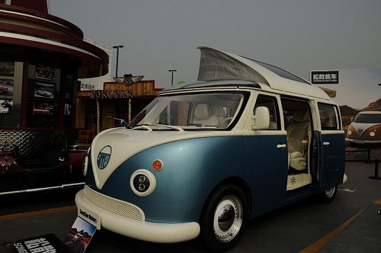 Китайский Songsan Summer копирует классический микроавтобус Volkswagen T1