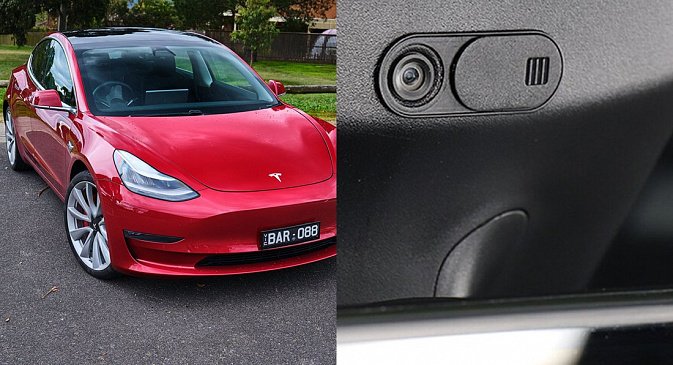Бренд Tesla установит автомобильную камеру для мониторинга водителя автопилота