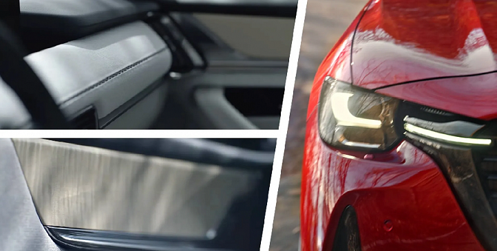 Марка Mazda показала фрагмент интерьера нового кроссовера Mazda CX-60 2022 года